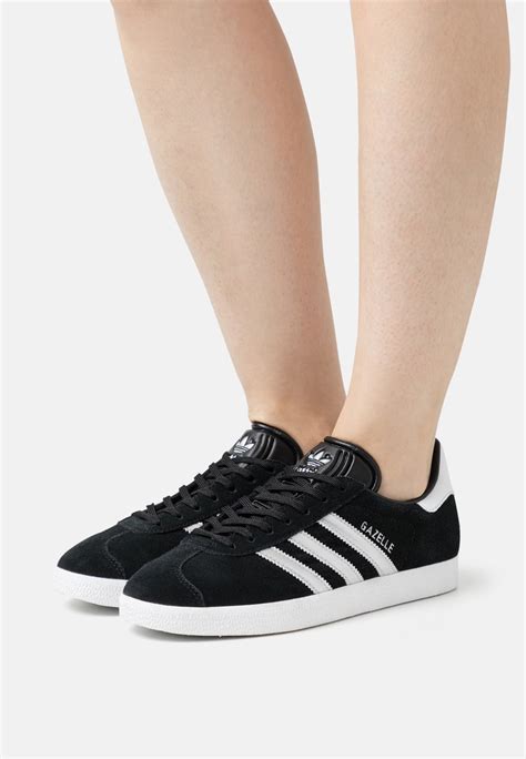 adidas Gazelle Core Black Silver Metallic (Women's)